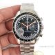 (OM) Swiss Copy Omega Speedmaster SS Black Bezel Watch 9900 Movement (2)_th.jpg